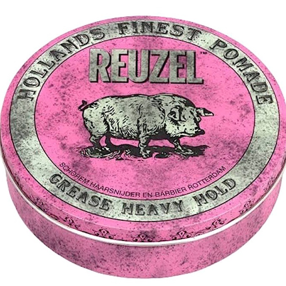 Reuzel Pink Pomade Grease Tin 4 oz